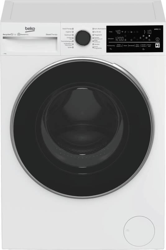 Beko B5wft78410w Waschmaschine Frontlader, 8 Kg, 1400 U/Min. 8Kg Weiß