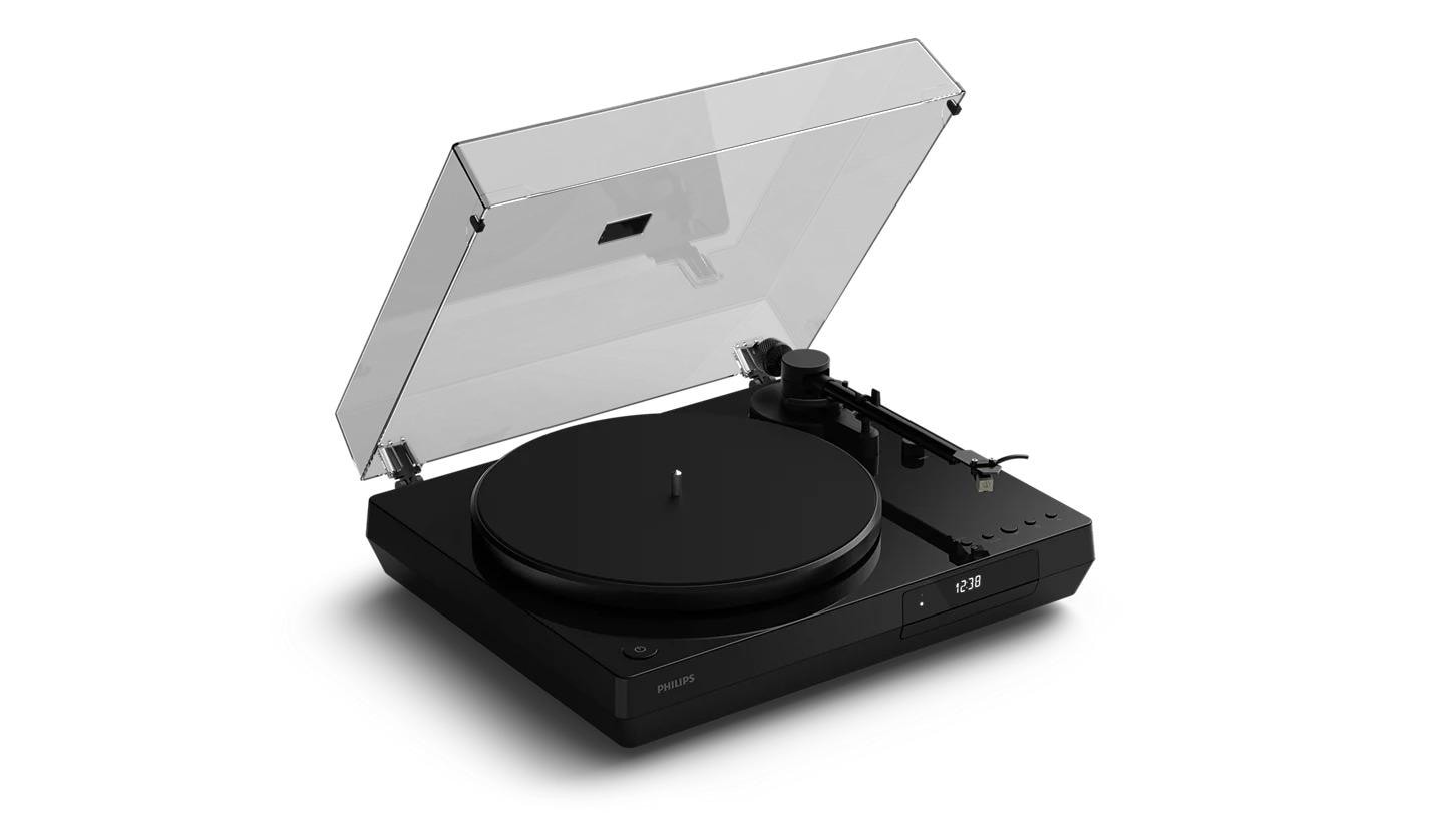 Philips TAFT1/10 Fidelio Bluetooth-Plattenspieler schwarz