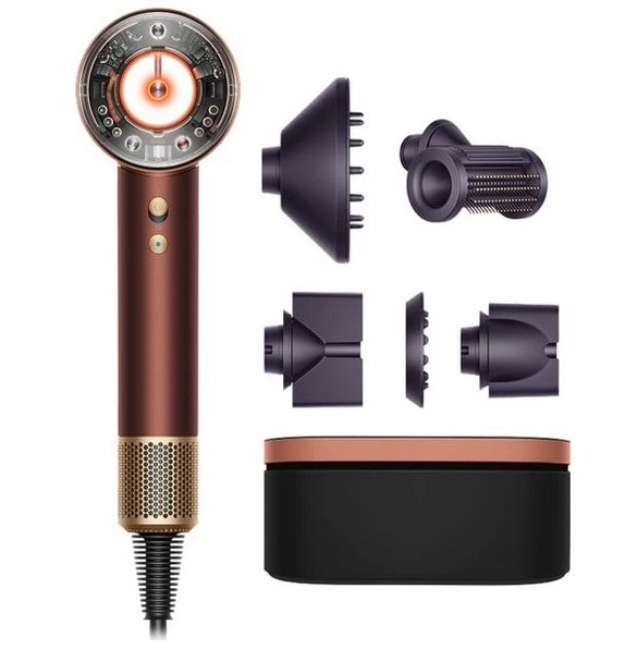 Dyson Tactical Supersonic Nural™ hair dryer Straight+Wavy Plum Copper - Image 4