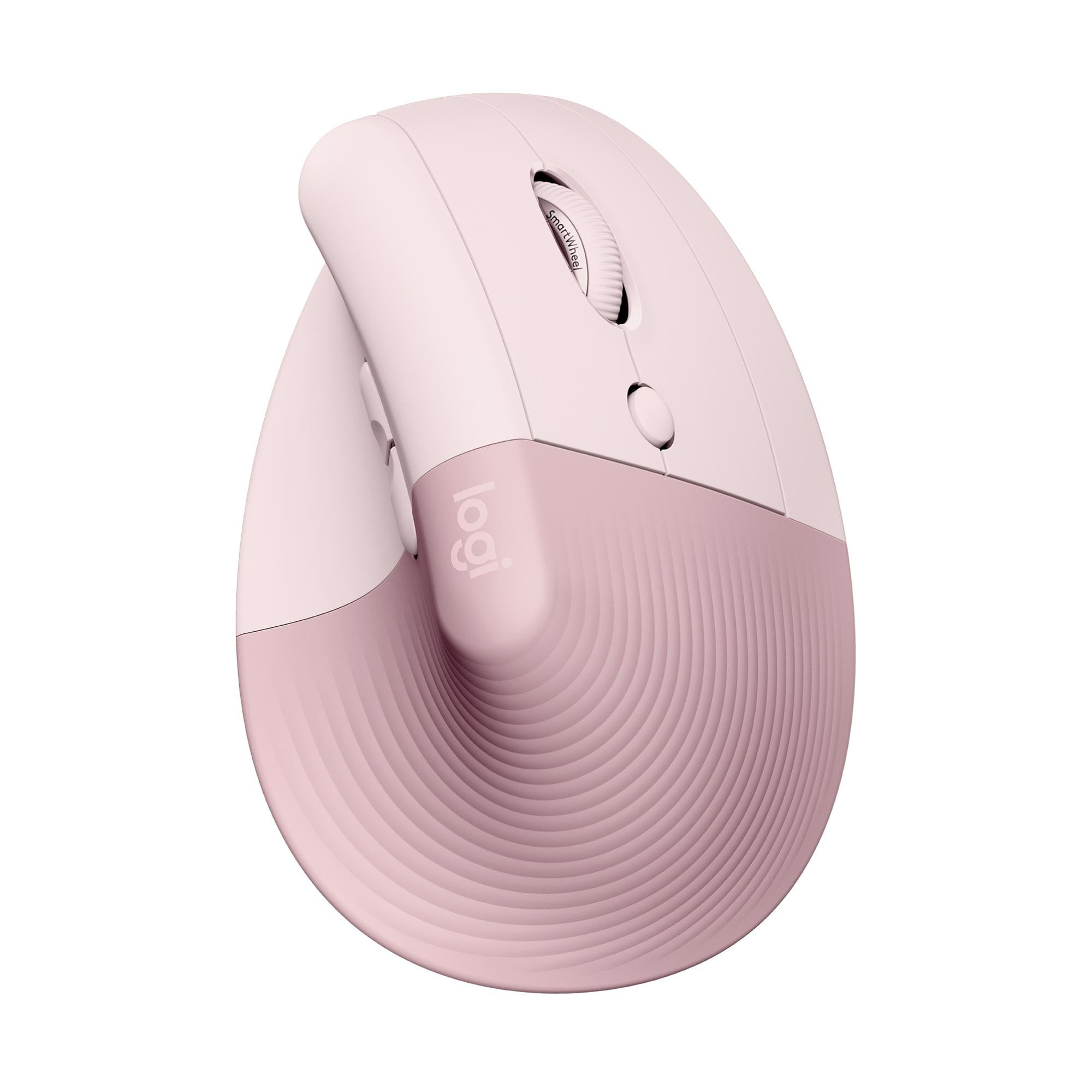 Logitech Lift Vertical Ergonomic Mouse, Gummibeschichtete Grifffläche, Bequeme Daumenauflage, 4 anpassbare leise Tasten - Bild 6