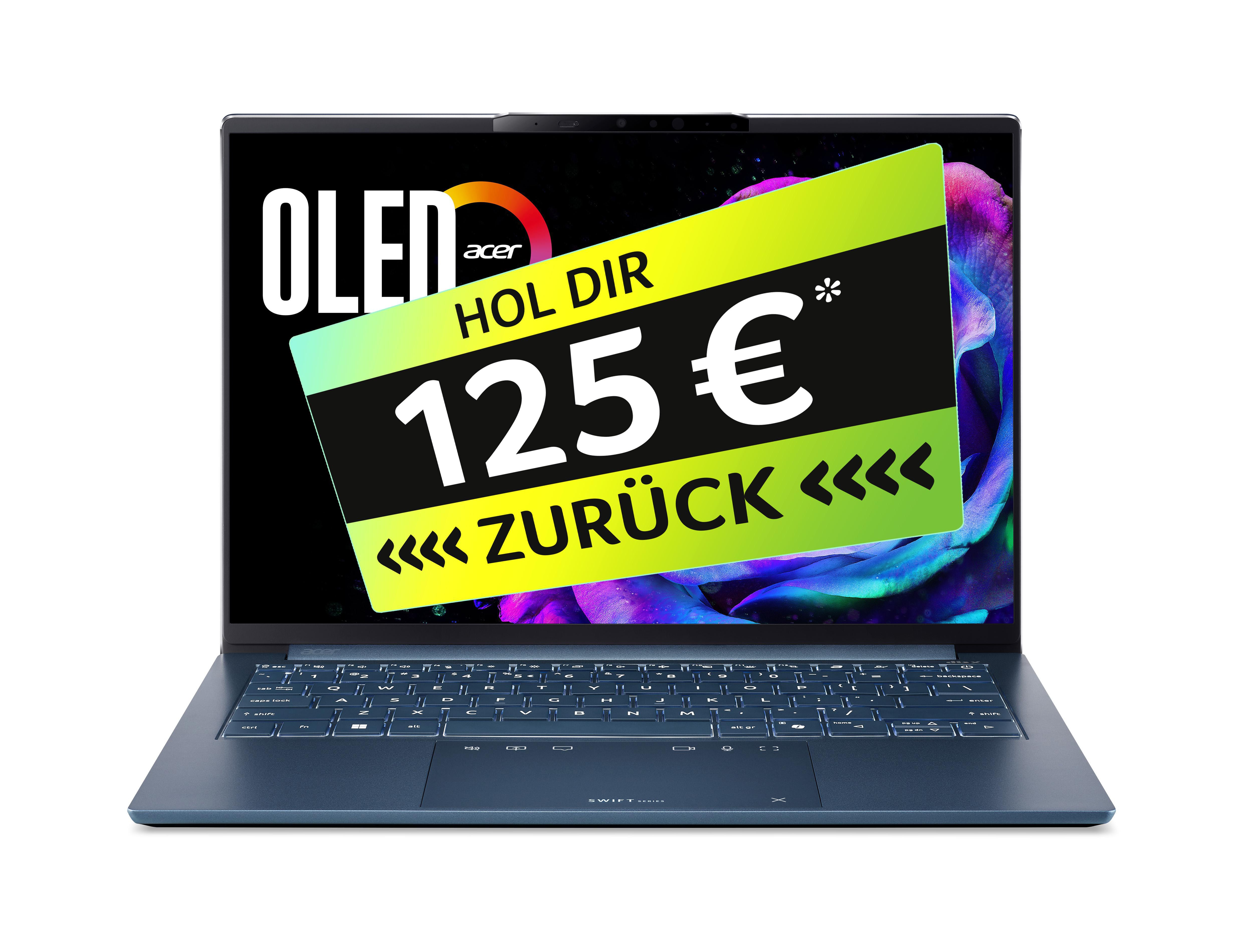 Acer Swift Go 14 Ai Oled Sfg14-I71-77Cs 14" Wuxga Oled Core Ultra 7 355 16Gb/512Gb Win11 Blau Nx.jzseg.00k - Image 2