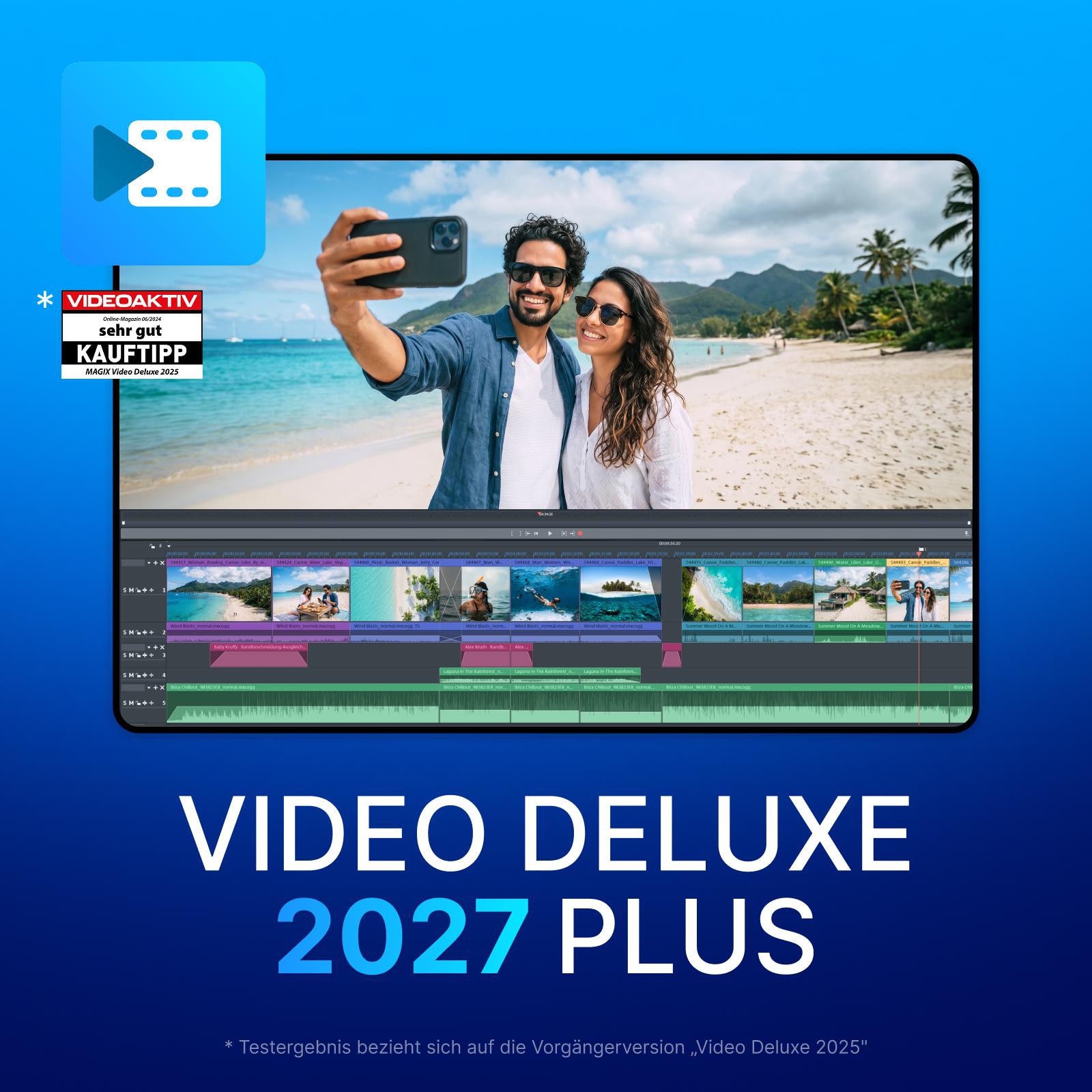 Magix Video Deluxe 2027 Plus De Download Code Größe 2.000