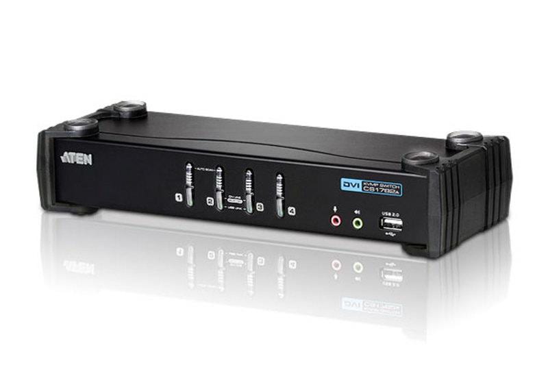 Aten Cs1764a - Kvm Dvi+Usb+Aud 4 Ports - Bild 5