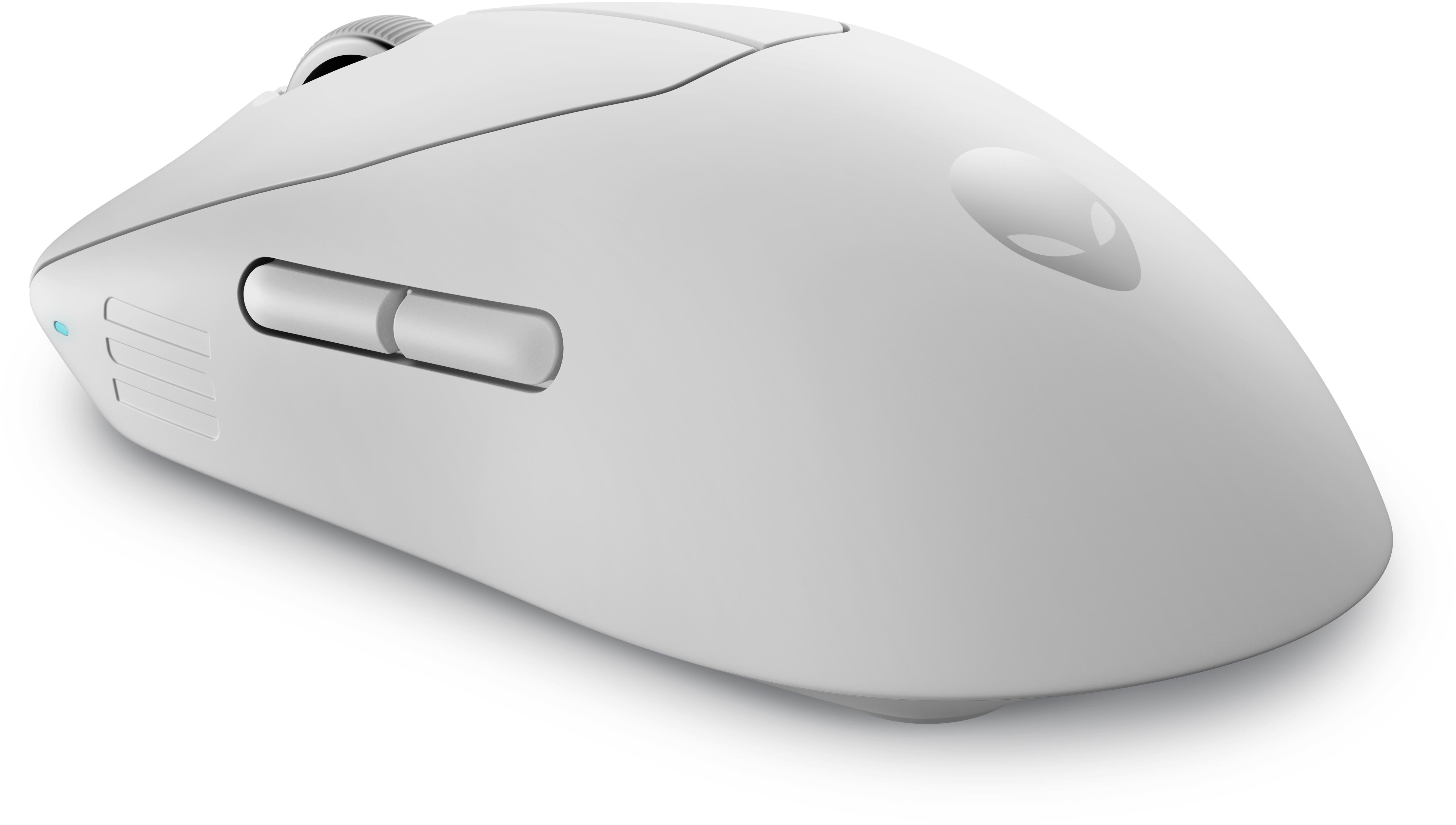 Alienware Dell Pro Wireless Gaming Maus – Dpi, 4K Wireless / 8K Kabelgebunden, Lunar Light Größe 26.000 Weiß