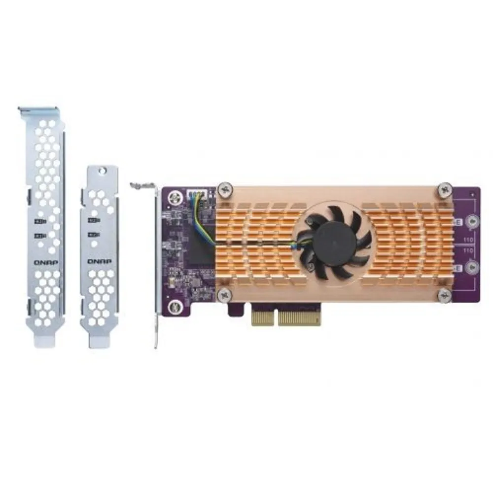 QNAP QM2 Card QM2-2P-244A Dual-M.2-22110/2280-PCIe-SSD Erweiterungskarte Buy