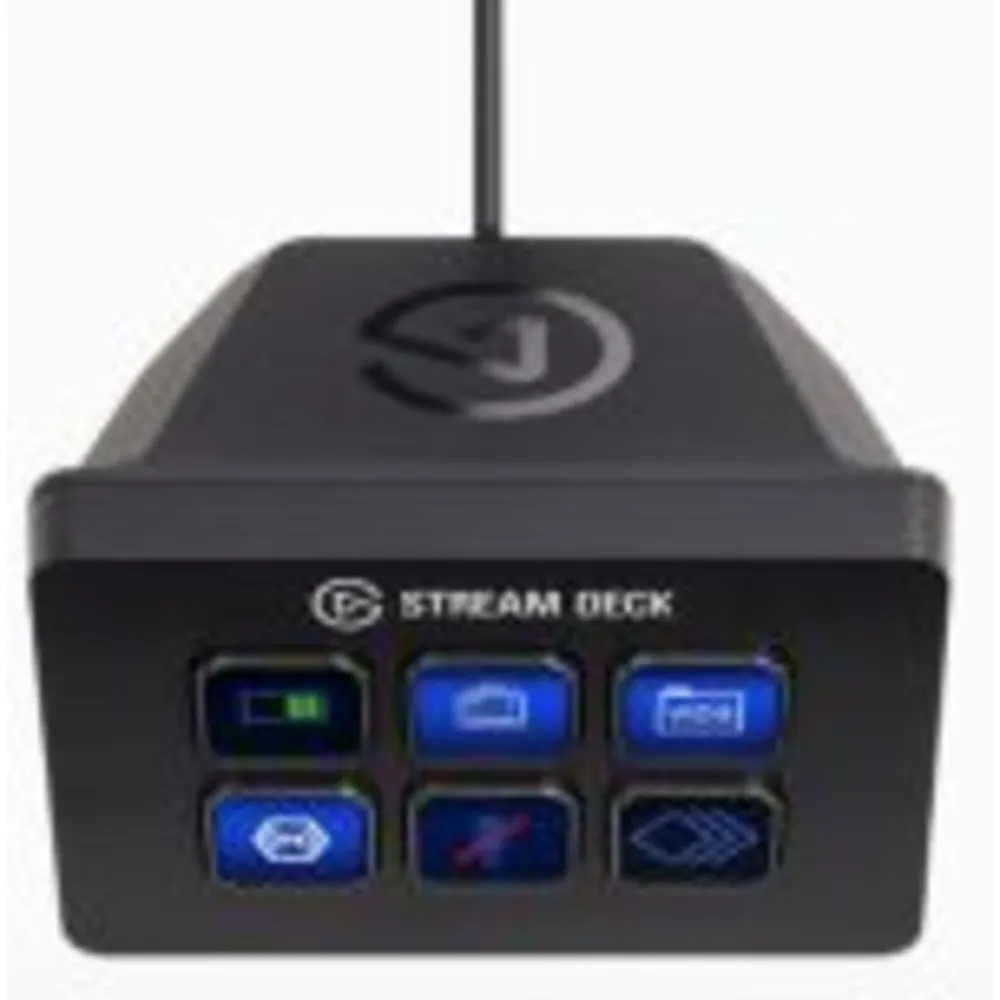 Elgato Stream Deck Mini Controller Contents Black