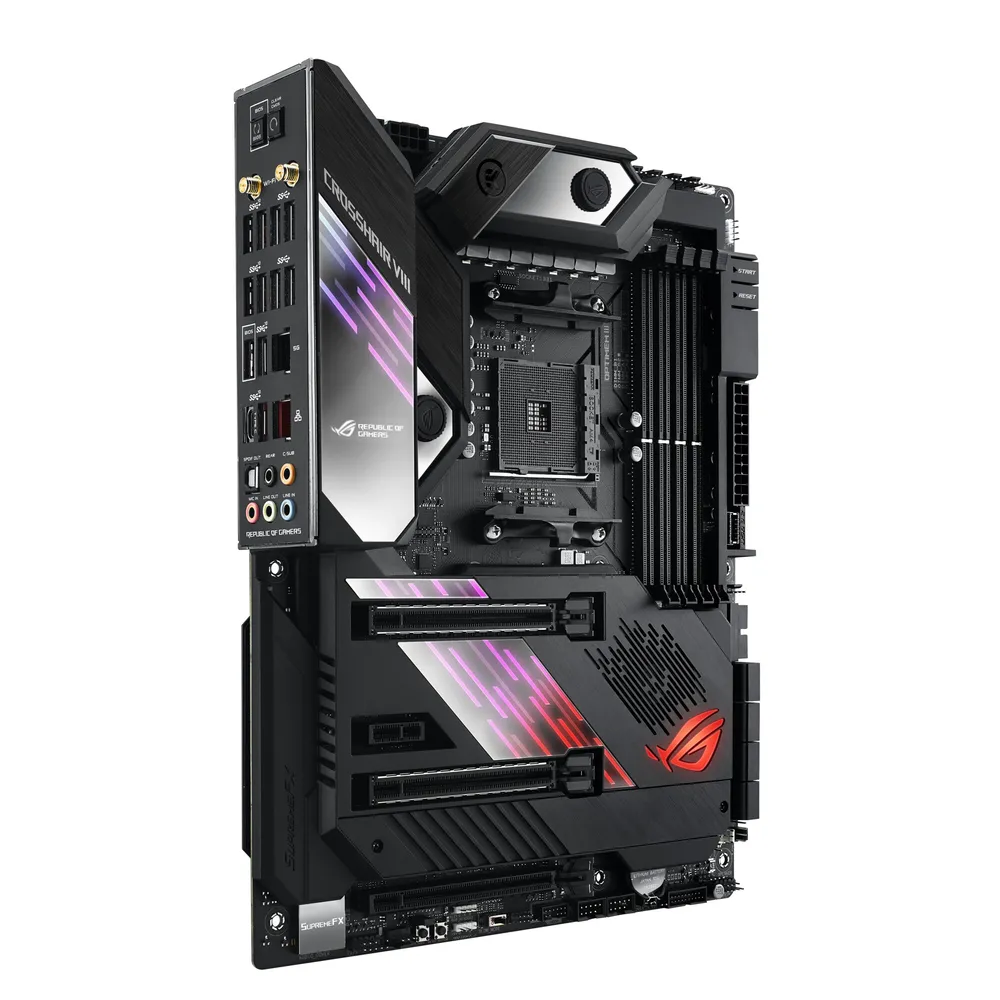 美品 ASUS ROG CROSSHAIR VIII FORMULA AMD X570 AM4 ATX - PCパーツ