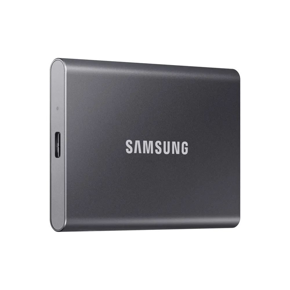Samsung Portable SSD T7 1 TB USB-C 3.1 (10Gb/​s) Titan Gray