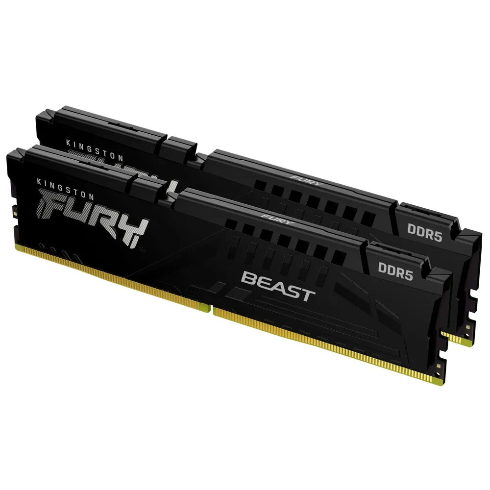 32GB (2x16GB) KINGSTON FURY Beast Black DDR5-5600 CL40 RAM Gaming