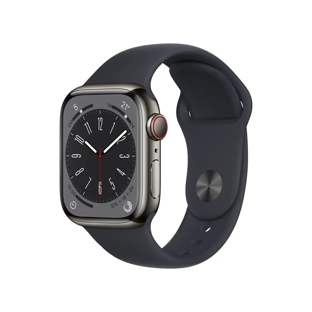 Apple Watch Series 8 GPS + Cellular 41mm Graphite Stainless Steel 