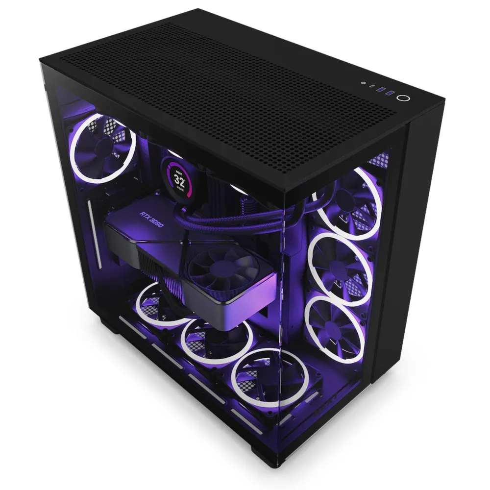 NZXT H9 Flow All schwarz Buy