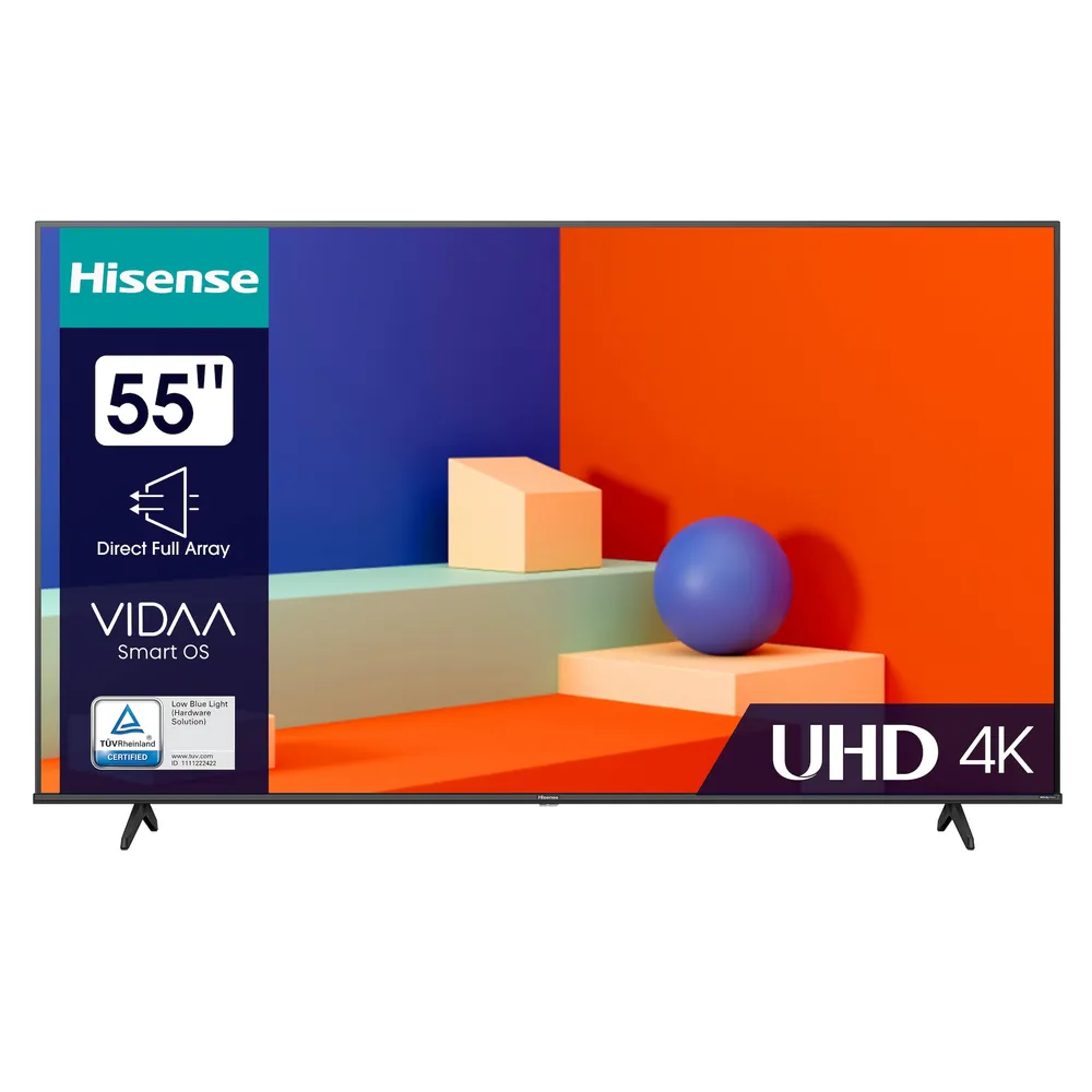 Hisense 55 Inch 55A6K Smart 4K UHD LED TV + 1 Year Warranty (Free Wall –  IFESOLOX