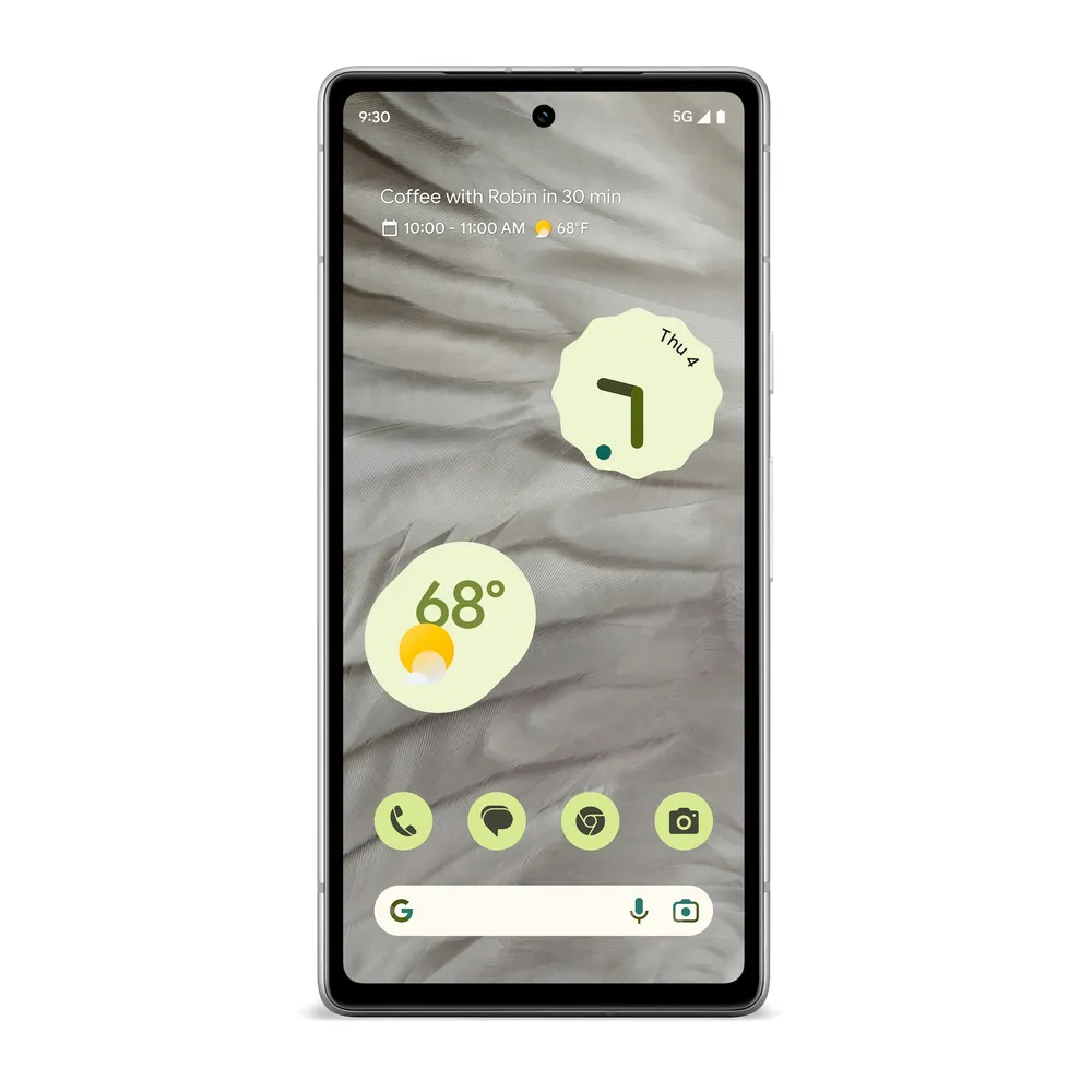Google Pixel 7a Android™ Smartphone in weiß mit 128 GB Speicher kaufen