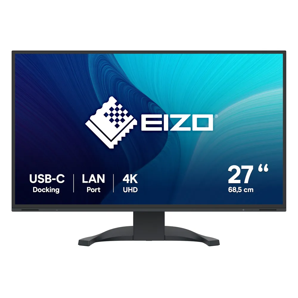 EIZO FlexScan EV2740X ブラック EIZO Flexscan EV2740X-BK 27 Zoll 4K (UHD) IPS Black LED 16:9 60 Hz