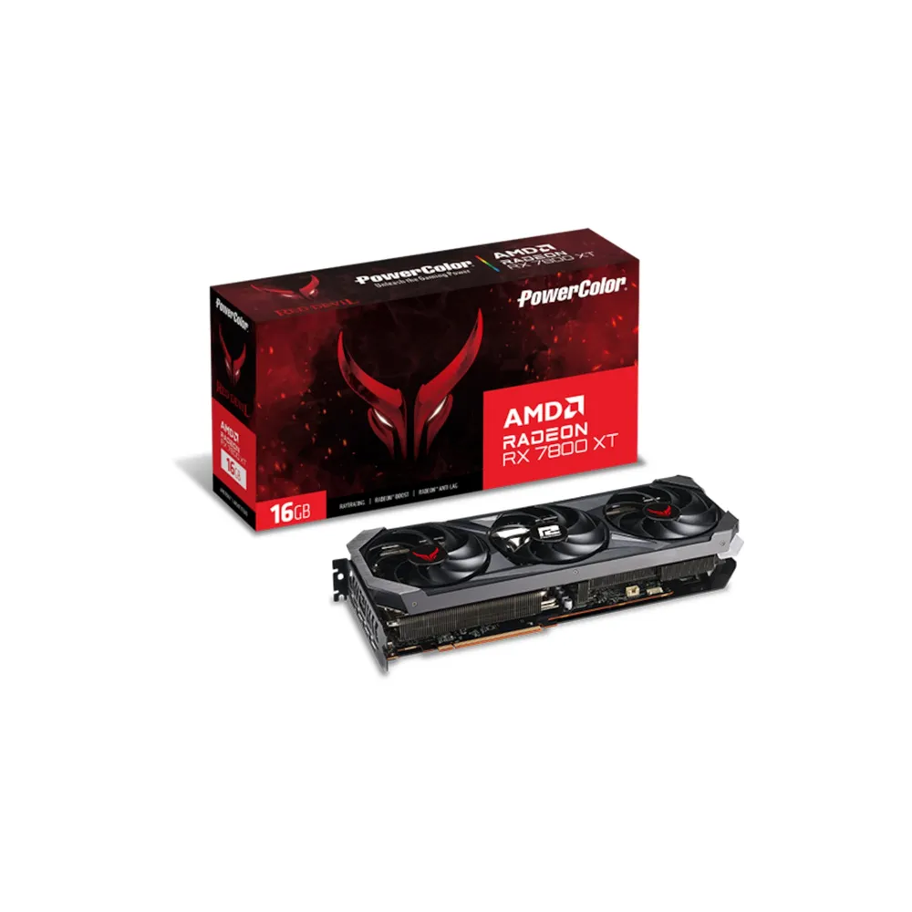 PowerColor Red Devil AMD Radeon RX 7800 XT 16GB GDDR6 Graphics Card