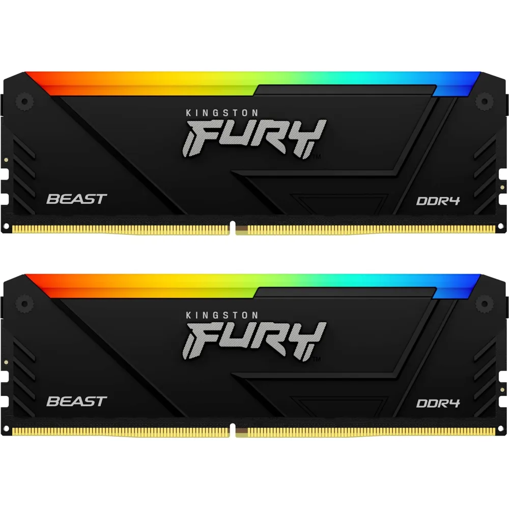 Fury Beast Hyperx Fury 3600 64GB (2x32GB) KINGSTON FURY Beast RGB