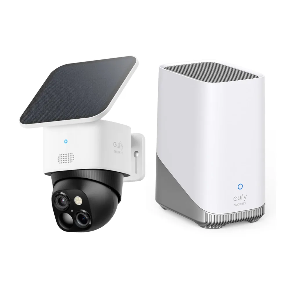D*N様 eufy Security SoloCam S340 eufy SoloCam S340 Überwachungskamera 3K 360 Grad Solar Outdoor +