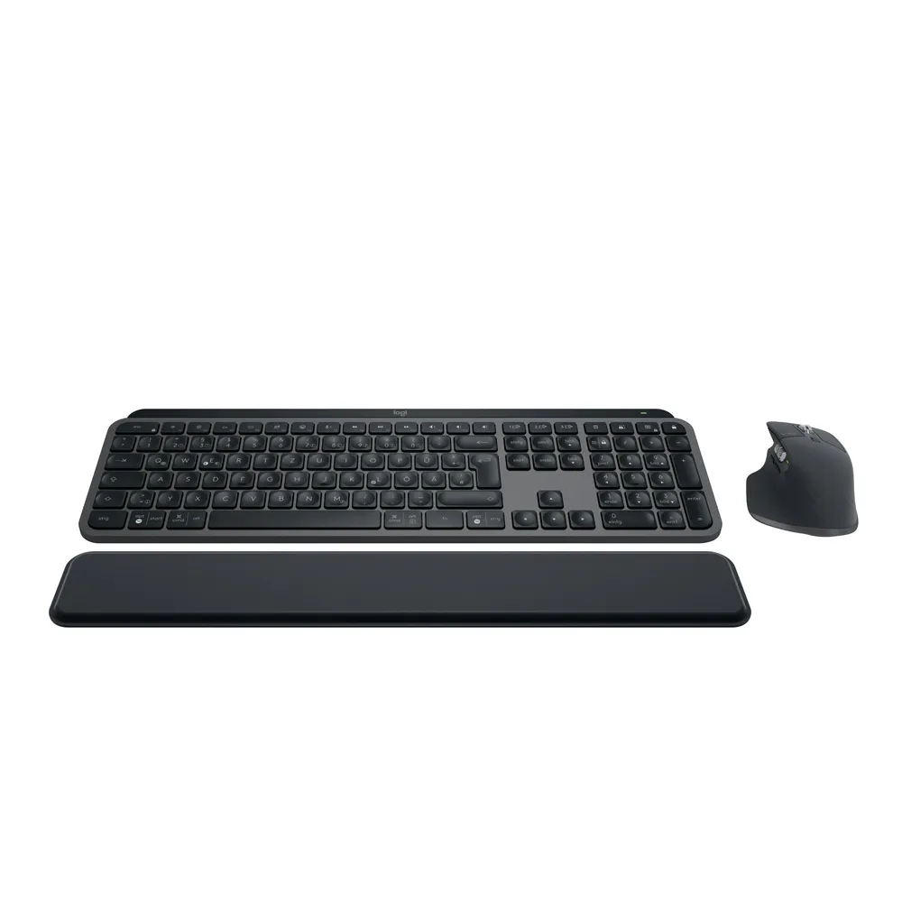 Logitech MX Keys S Combo Grafit, Kabellose Maus-Tastaturkombination, US ...