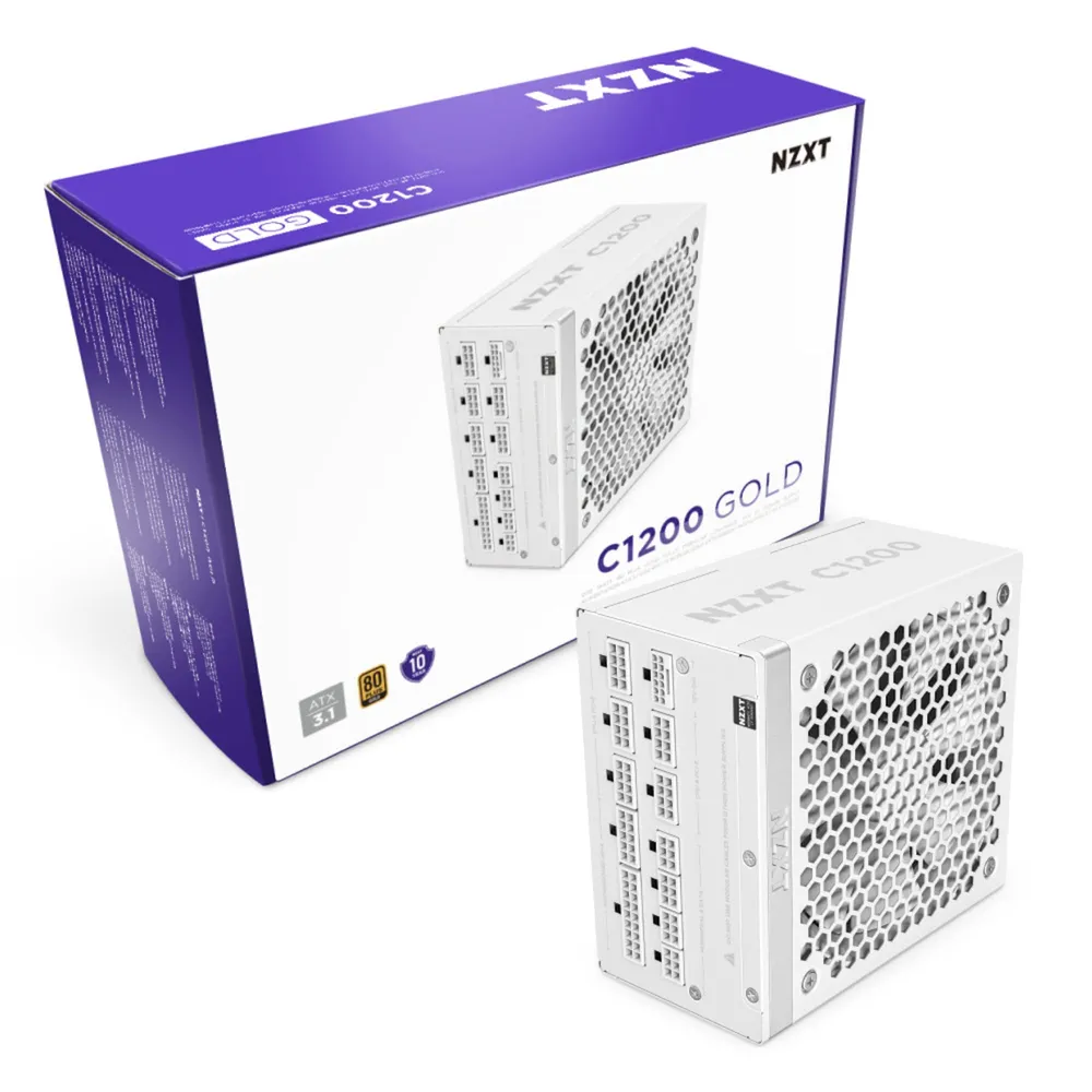 NZXT C1200 GOLD 1200W ATX電源 Amazon.com: NZXT C1200 Gold ATX 3.1 - Fully Modular Low