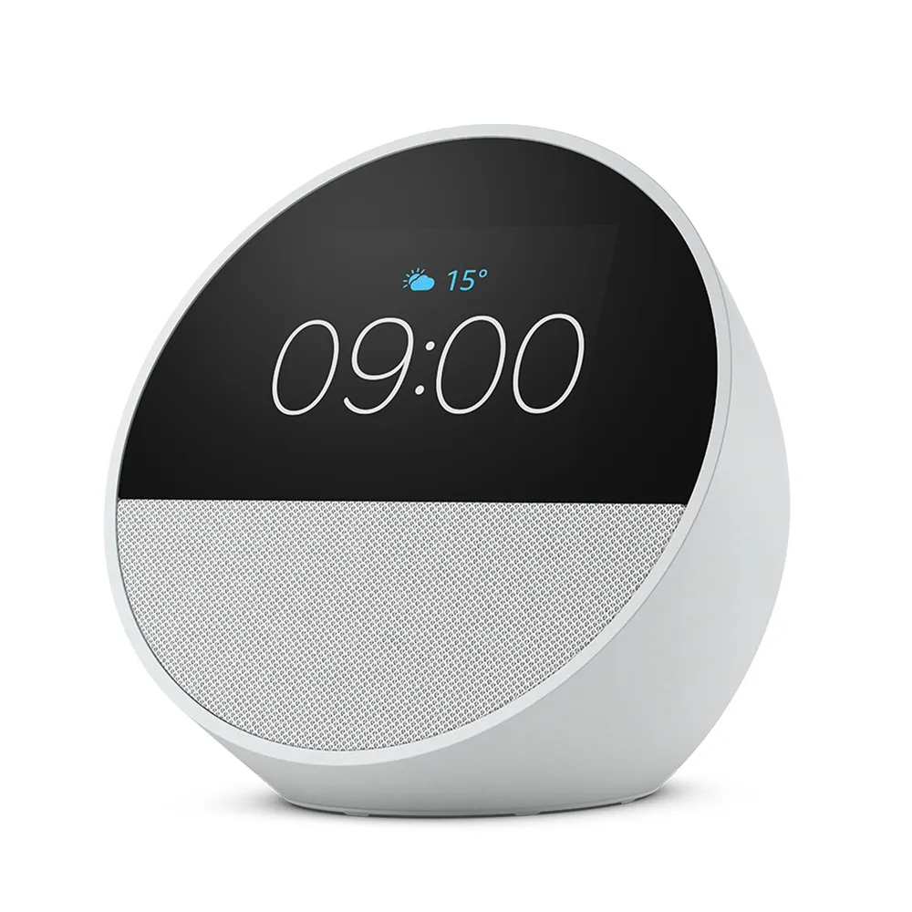 Amazon Echo Spot (2024) Smart Clock mit sattem Klang und Alexa