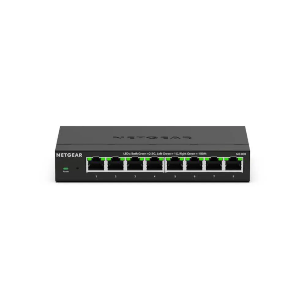 NETGEAR 8-Port 2,5 GB-Switch – Multi-Gigabit Ethernet Unmanaged ...