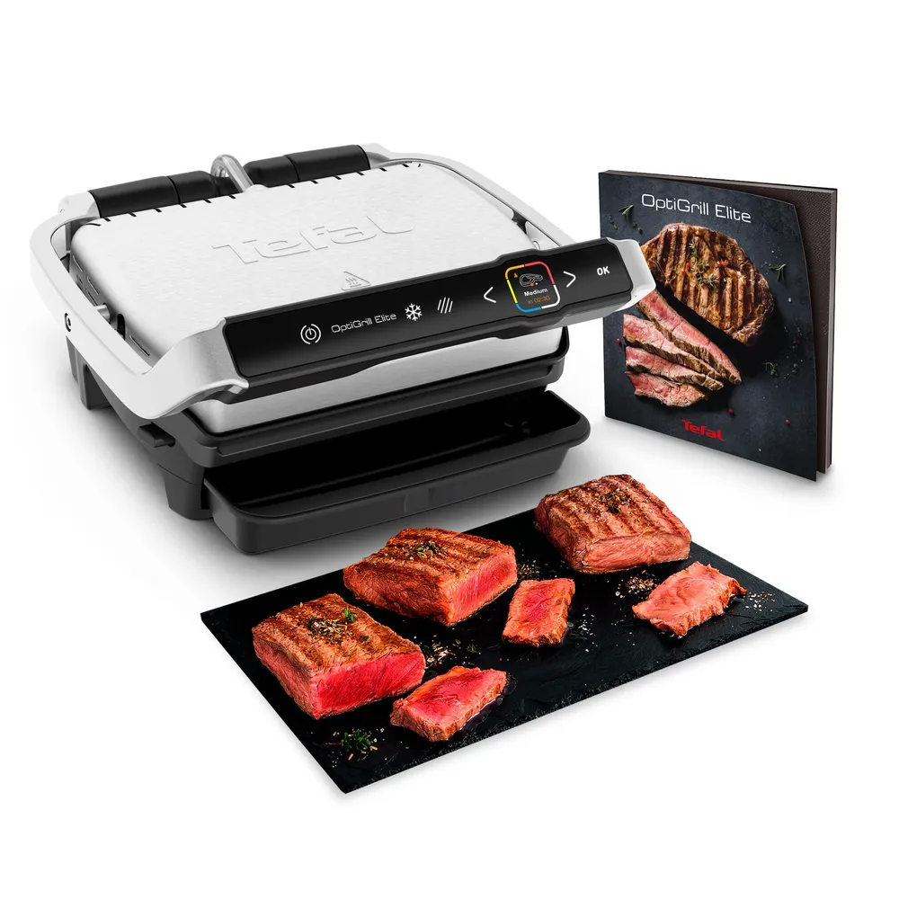 Tefal OptiGrill Elite GC750D30 Contactgrill
