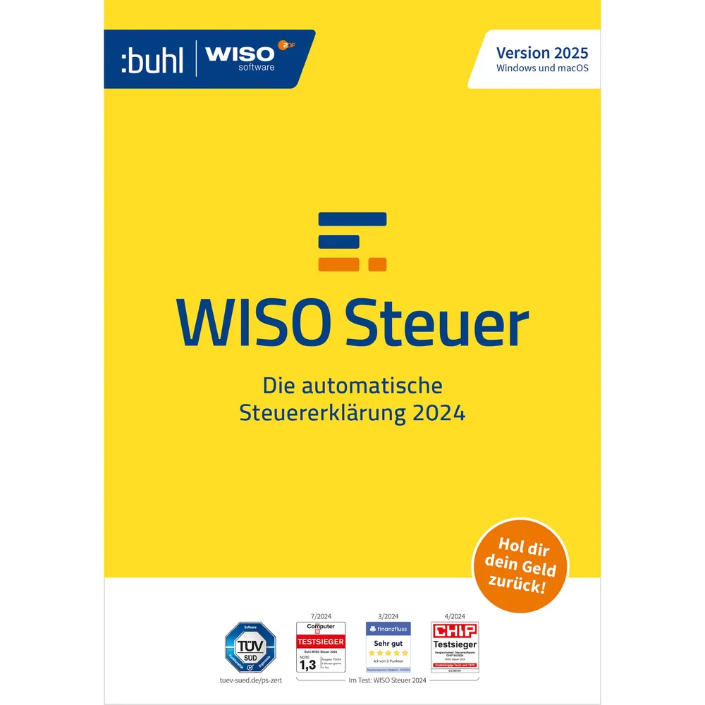 Buhl Data WISO Steuer 2025  Download & Produktschlüssel kaufen