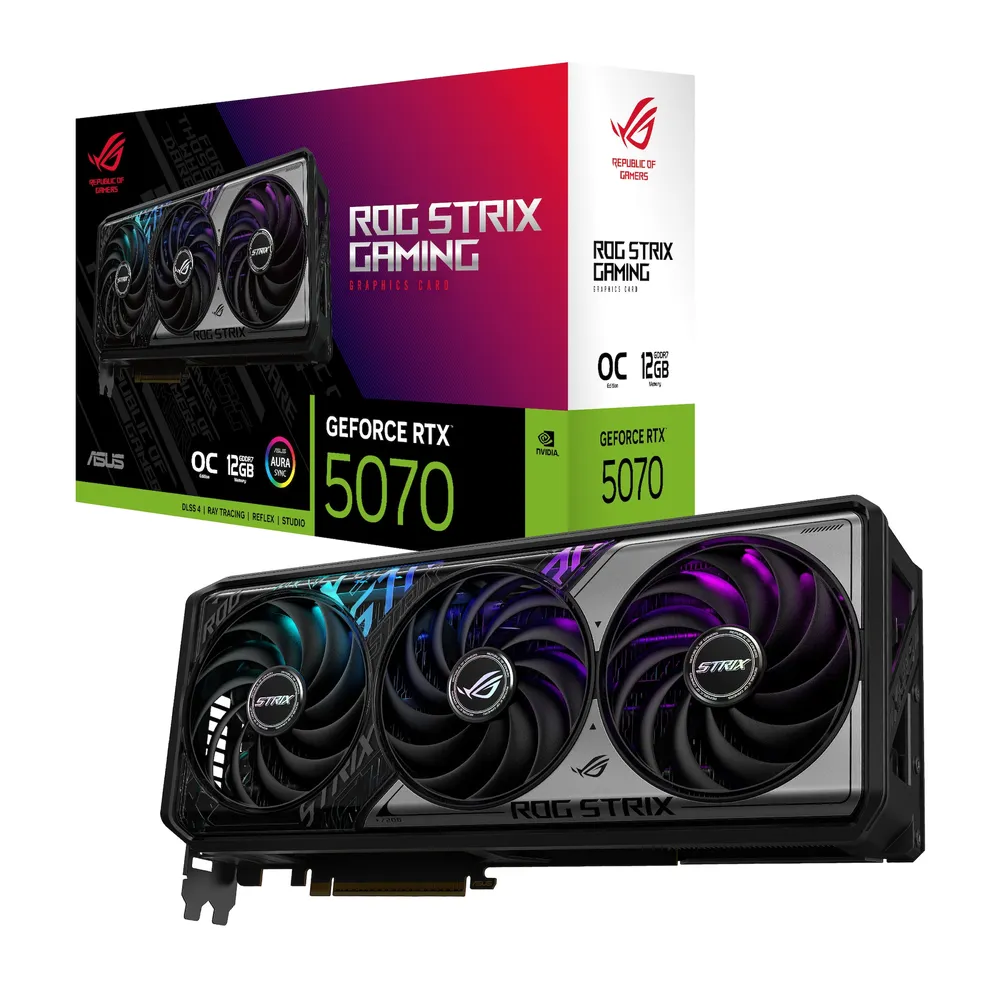 ASUS ROG STRIX GeForce RTX 5070 OC 12GB ROG-STRIX-RTX5070