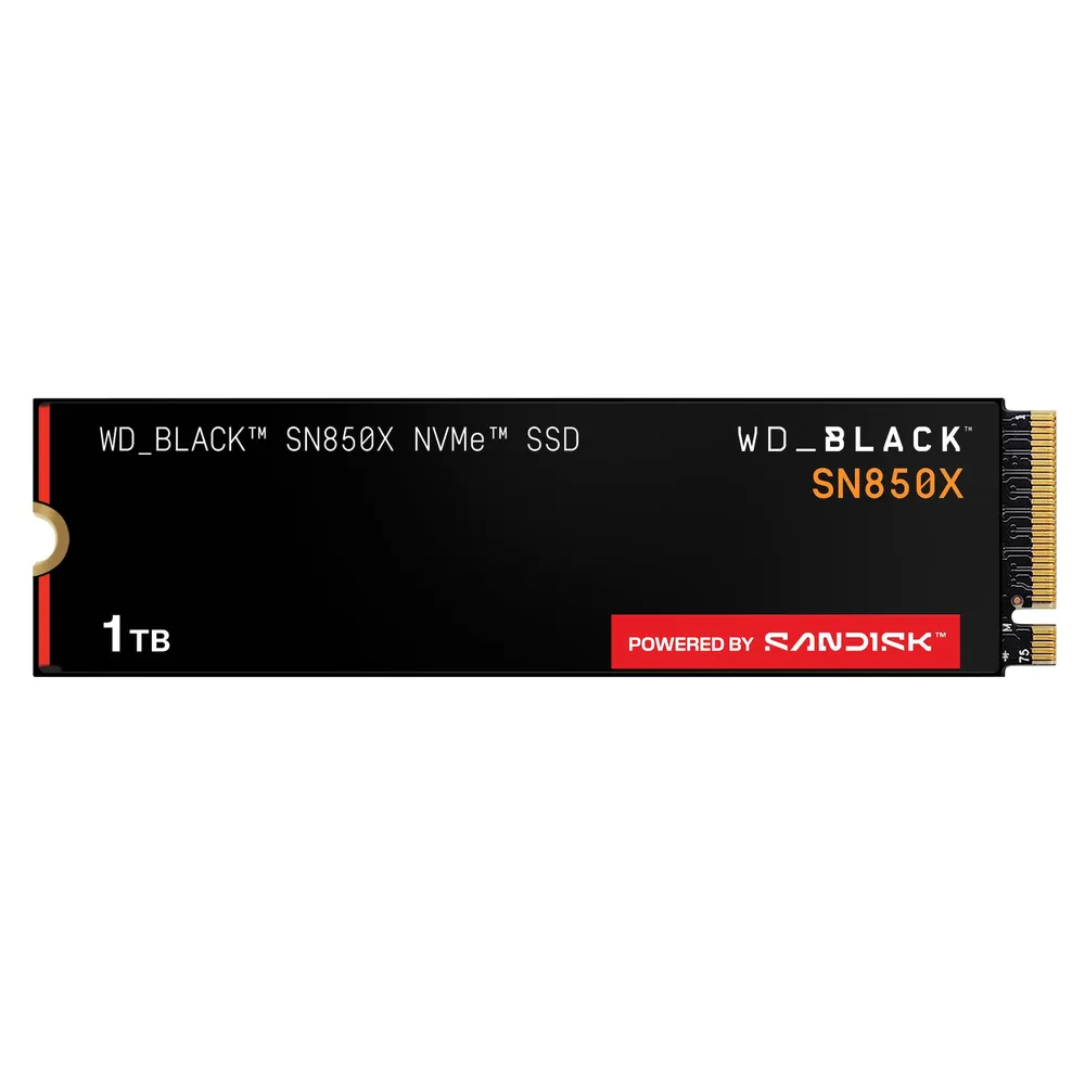 【新古品】 WD_BLACK SN850X 1TB NVMe SSD WD_BLACK SN850X NVMe SSD 1 TB M.2 2280 PCIe 4.0 Buy