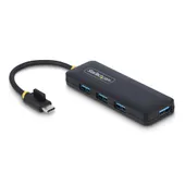 StarTech.com 4-Port USB-C Hub 4x USB-A USB 3.2 Gen 1 (3.1 Gen 1), ohne Netzteil