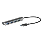 i-tec U3HUB448 USB 3.0 Metal Charging Hub 4 Port mit externem NetzadapterPC