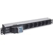 Intellinet 19 6-fach Steckdosenleiste 1.6m