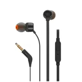 JBL T110 schwarz - In Ear-Kopfhörer mit Mikrofon