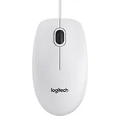 Logitech B100 Optical USB Mouse for Business weiß