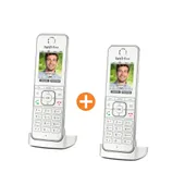 2x AVM FRITZ!Fon C6 White schnurloses DECT Komforttelefon für FRITZ!Box