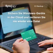Synology 500G-1Y C2 Cloud Backup (EU) 500GB Cloud, Jahreslizenz