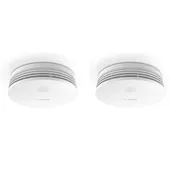 Bosch Smart Home smarter Rauchwarnmelder II • Rauchmelder/Alarmsirene • 2er Pack