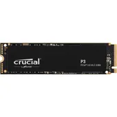 Crucial P3 NVMe SSD, 500GB, M.2 2280, PCIe 3.0, 3D-NAND