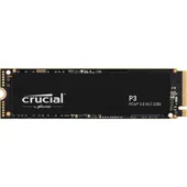 Crucial P3 NVMe SSD, 2TB, M.2 2280, PCIe 3.0, 3D-NAND