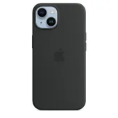 Apple iPhone 14 Silikon Case mit MagSafe Midnight