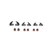Jabra EarGels & EarWings für Evolve 75e VE: 3 EarGels (S/M/L) und 3 EarWings (S/M/L)