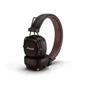 Marshall Major IV small ear shell headphones,  Wireless,  brown