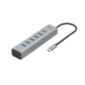 i-tec USB-C Charging Metal HUB 7 Port, ohne Netzteil