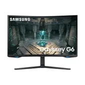 Samsung Odyssey G6 LS32BG650EUXEN 32 Zoll WQHD Curved Quantum Dot LED 16:9 Gaming Monitor 81.3 cm (32") WQHD Monitor