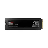 Samsung 990 PRO Heatsink NVMe M.2 SSD 1 TB M.2 PCIe 4.0 3D-NAND TLC