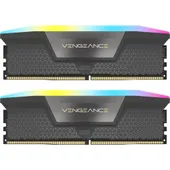 32GB (2x16GB) CORSAIR VENGEANCE RGB DDR5-6000 RAM CL30 Arbeitsspeicher Kit RAM multicoloured illumination
