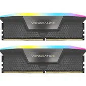 64GB (2x32GB) CORSAIR VENGEANCE RGB DDR5-6400 RAM CL32 Arbeitsspeicher Kit RAM mehrfarbig beleuchtet