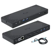 i-tec USB 3.0 / USB-C / Thunderbolt 3 Dual Display Docking Station Gen2 + PD 100
