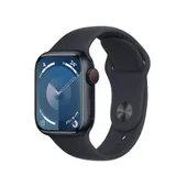 Apple Watch Series 9 Cellular Aluminium 41mm mitternacht (Sportarmband mitternacht) S/