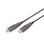 DIGITUS 4K HDMI AOC Verbindungskabel HDMI auf HDMI Abnehmbare Stecker 4K 15m